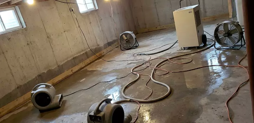 Large-Scale Water Damage Cleanup in Talmo